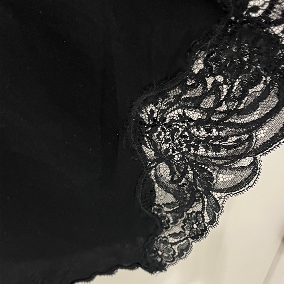 Lauren Alexandra Elegant Black 100 % Silk Slip Dress-Size Small - Picture 7 of 8